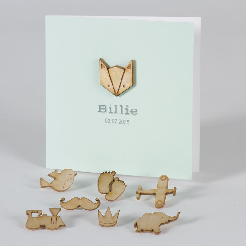 Houten vosje - 10 stuks - OptimaDoopsuiker