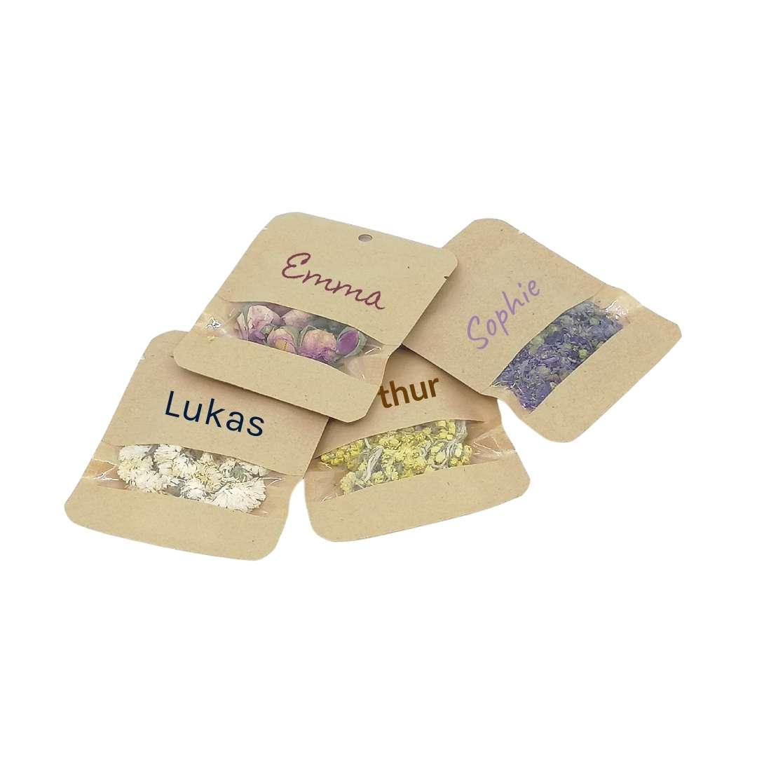 Gedroogd kaasjeskruid - Deco - OptimaDoopsuiker