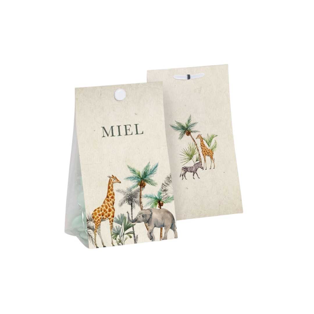 Snoepzakwikkel jungle - 2 stuks - OptimaDoopsuiker