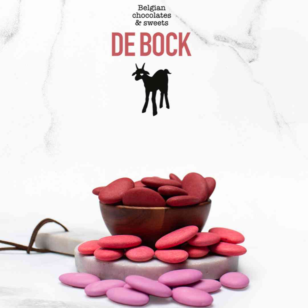 Suikerbonen Velvet Bordeaux - OptimaDoopsuiker