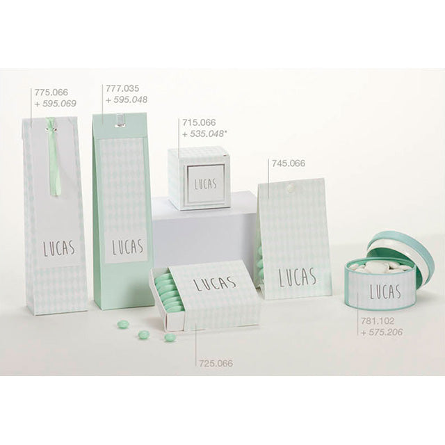 Hoog doosje munt - OptimaDoopsuiker