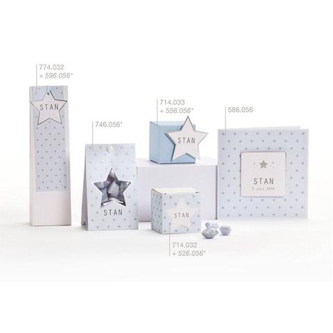 Hoog doosje wit mat karton - OptimaDoopsuiker