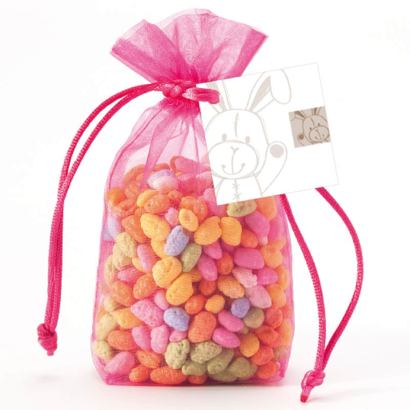 Doopsuikerkaartje met een leuk konijntje - 10 stuks | OP=OP - OptimaDoopsuiker