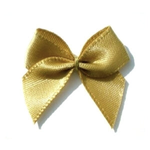 Kleefstrikjes - kleur dijon - 50 stuks - OptimaDoopsuiker