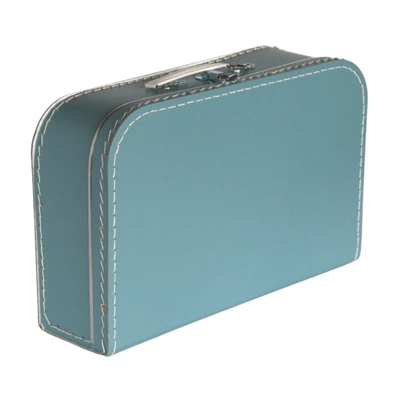 Kinderkoffertje grijsblauw - OptimaDoopsuiker