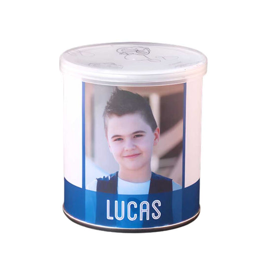 Pringles avec photo - Lucas | Photo verticale