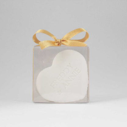 Soap with name - Heart