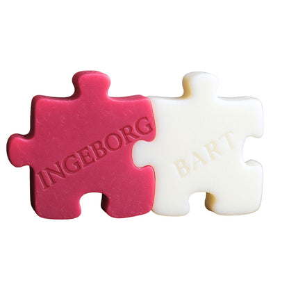 Zeep met naam - Puzzelstuk