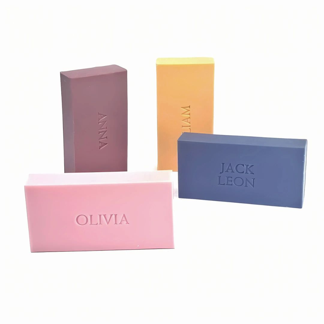 Zeep met naam - Retro Classic