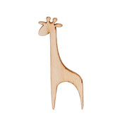 Houten giraf - 10 stuks - OptimaDoopsuiker