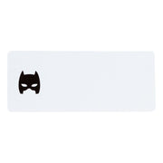 Langwerpige sticker Batman masker - 10 stuks - OptimaDoopsuiker