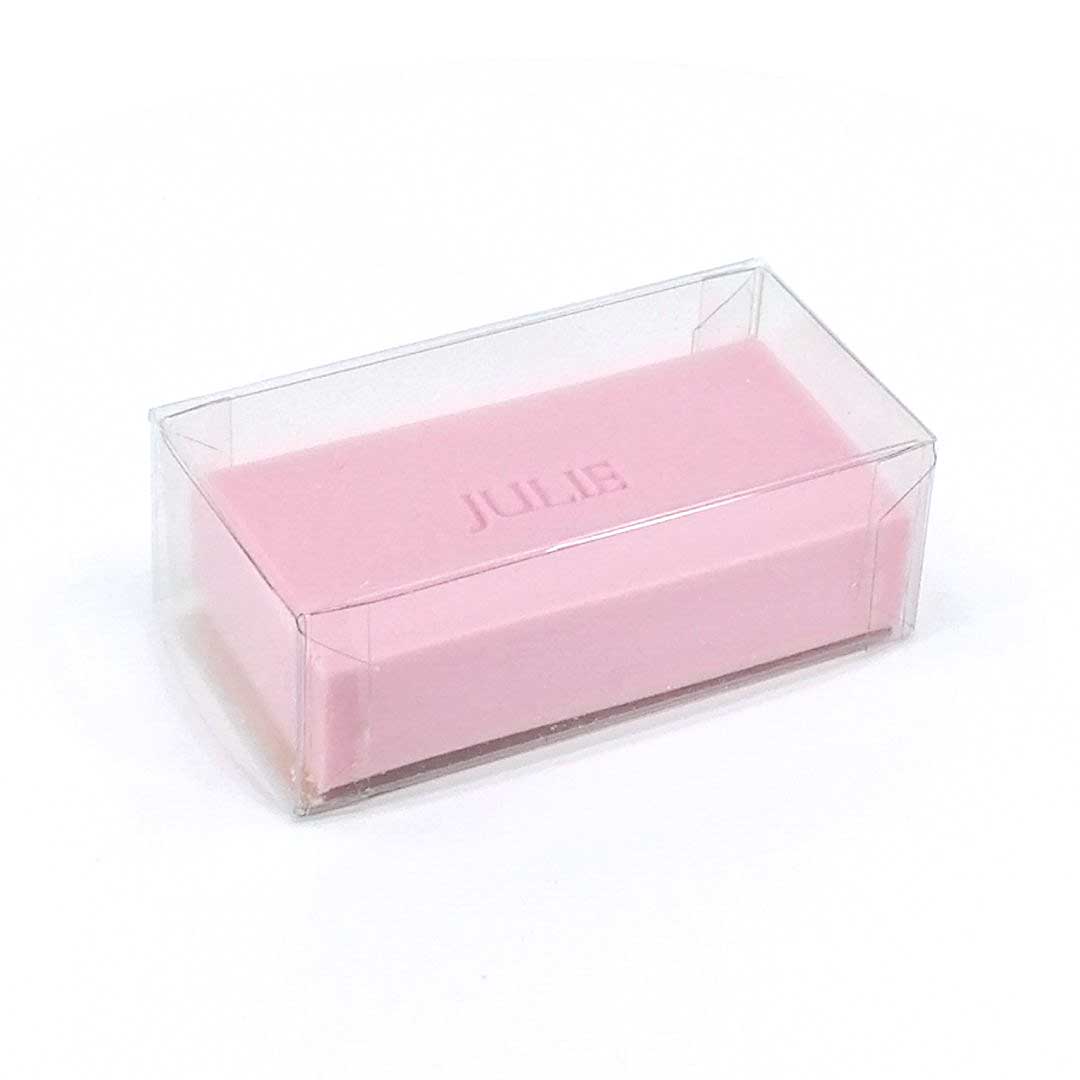 Transparant doosje voor zeep Retro Classic - OptimaDoopsuiker